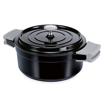 Faitouts, cocottes et marmites : Cocotte ronde noire Cook On 28 cm