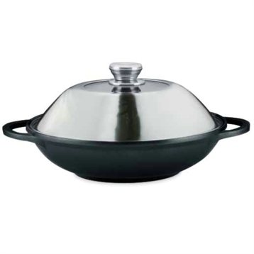 Woks : Wok Cast Line avec couvercle
