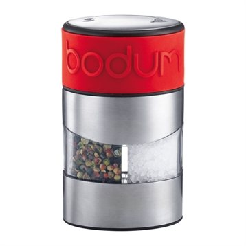 Moulins et boules à épices : Moulin Twin sel poivre rouge