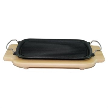 Grills : Grill rectangulaire avec base bois