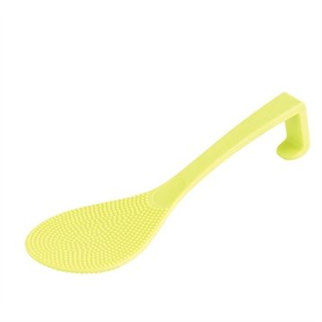 Cuillères, spatules et pinces : Cuillère à riz verte