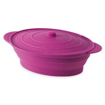 Papillotes silicone : Papillote rétractable violette (6-7 pers.)