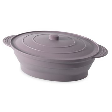 Papillotes silicone : Papillote rétractable anthracite (6-7 pers.)