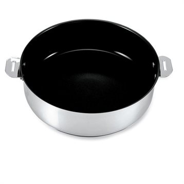 Poêles, poêlons et sauteuses : Sauteuse revêtue Evolution 28 cm