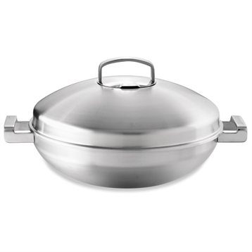 Woks : Wok, panier vapeur et couvercle Néo 5 plis 28 cm