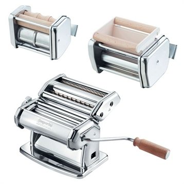 Confection des pâtes : Lot machine à pâtes avec ses 2 accessoires