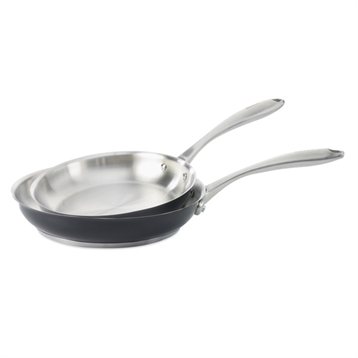 Poêles, poêlons et sauteuses : Lot de 2 poêles Black Collection 24 et 28 cm