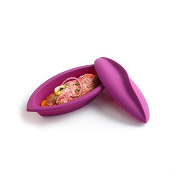 Papillotes silicone : Papillote individuelle Aubergine