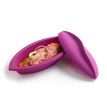 Papillotes silicone : Papillote grande dimension Aubergine