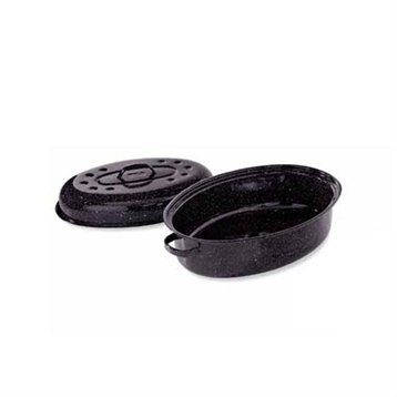 Plats et plaques à four : Roaster Graniteware 4/8 personnes