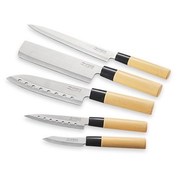 Couteaux japonais : Malette 5 Couteaux Kiru