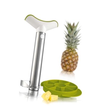 Râpes, Hachoirs et Robots Manuels : Découpe-ananas inox