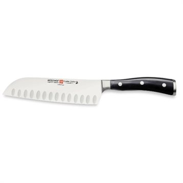 Couteaux japonais : Couteau japonais alvéolé Classic Ikon 17 cm