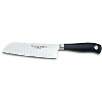 Couteaux japonais : Couteau japonais alvéolée 17 cm