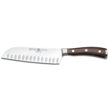 Couteaux japonais : Couteau de chef japonais lame alvéolée 17 cm