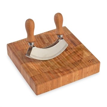 Râpes, Hachoirs et Robots Manuels : Hachoir berceuse double lame et son socle
