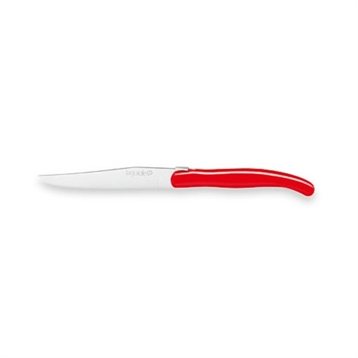 Couteaux de cuisine : 6 couteaux manche rouge