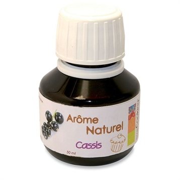 Sucres, arômes et ingrédients : Arôme naturel cassis