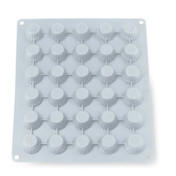 Moules en silicone : Grande plaque silicone 30 mini-muffins