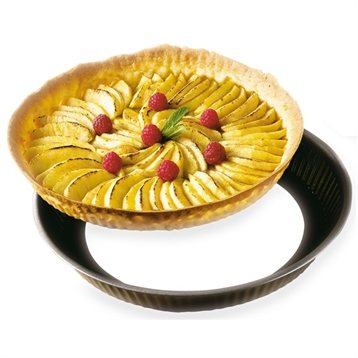 Moules et plaques à pâtisserie : Moule à tarte amovible 28 cm