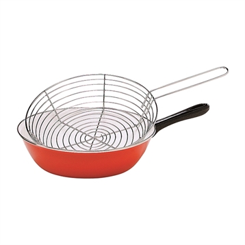 Friteuses : Po�le � friture 24,5 cm