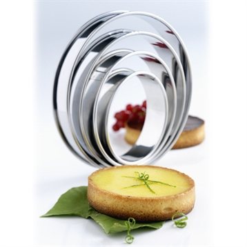 Moules et plaques à pâtisserie : Cercle à Tarte 12Cm