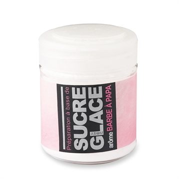 Sucres, arômes et ingrédients : Sucre glace aromatisé barbe à papa