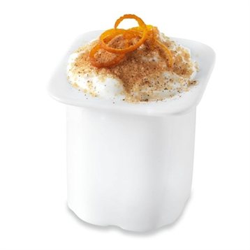 Verrines, mises en bouche et ramequins : 2 verrines pots à yaourt