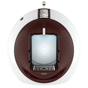 Cafetières à dosettes et capsules : Dolce Gusto Circolo blanc marron