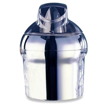 Sorbetières et machines à glace : Glacier 1,5 L chromé