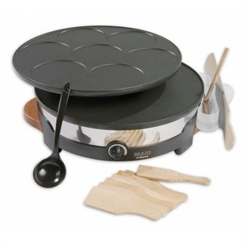 Crêpières, gaufriers et croque-monsieurs : Crêpière Duo crêpes