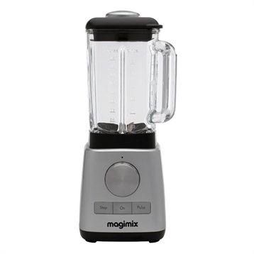 Blenders, centrifugeuses et presse-agrumes : Blender chromé mat et mini bol