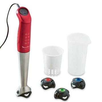 Mixeurs et batteurs : Mixeur Click and Mix rouge
