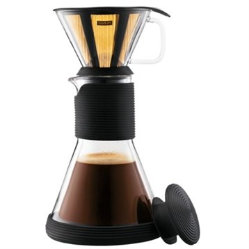 Cafetières à filtre : Cafetière filtre verre double paroi Bistro 0,9 L
