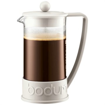 Cafetières à piston : Cafetière Brazil 1 L crème