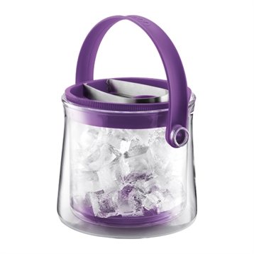 Rafraîchisseurs et bacs à glaçons : Seau à glace Cool double paroi 1,5 L violet