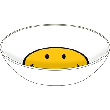 4 sets petit d&eacute;jeuner blancs Smiley Zak Designs&reg;