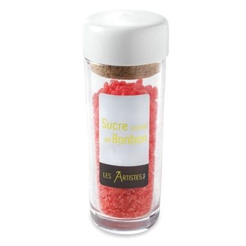Sucres, arômes et ingrédients : Flacon sucre cristal au bonbon
