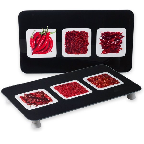 2 Couvre-Plaques piments