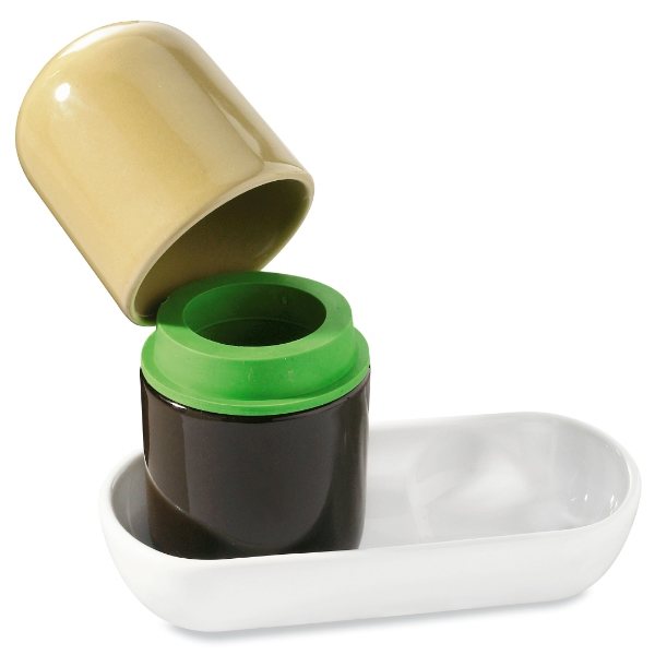 2 Tasses espresso avec plateau