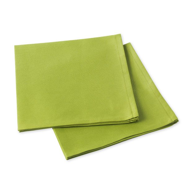 2 Serviettes coloris mousse