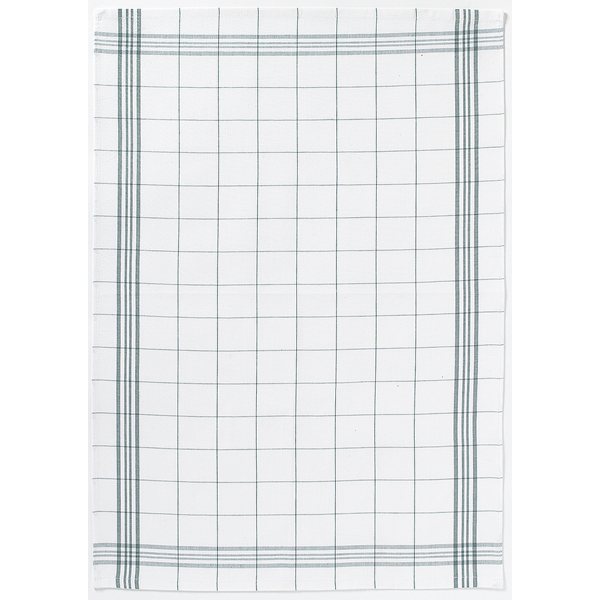 2 Torchons carreaux gris 70 cm