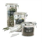 Lot 3 bocaux en verre