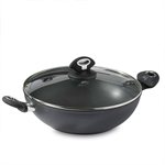 Wok et couvercle Impact Induction 30 cm Bialetti