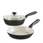 Lot Poêle et sauteuse Eco Induction 24 cm