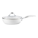 Sauteuse et couvercle White Ceramic Induction 28 cm Bialetti