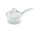 Casserole et couvercle White Ceramic Induction 18 cm Bialetti