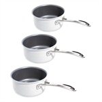 Lot 3 Casserole Chef 100% Pure Eco Logic 16 à 20 cm Beka