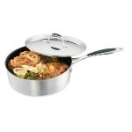 Sauteuse revêtue Suave 24 cm avec couvercle Beka