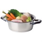 Cocotte et couvercle 24 cm Cuisson basse température